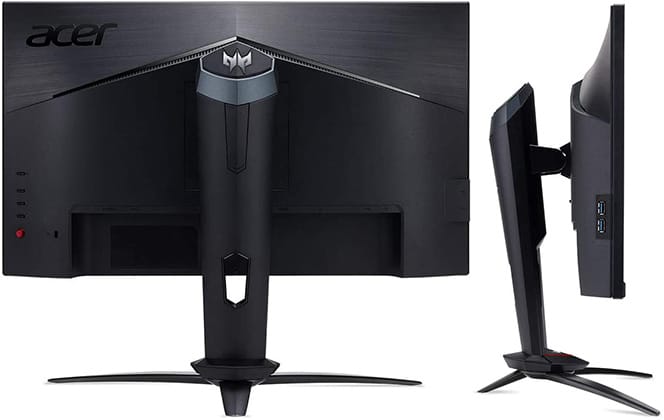 acer xb253qgp monitor back