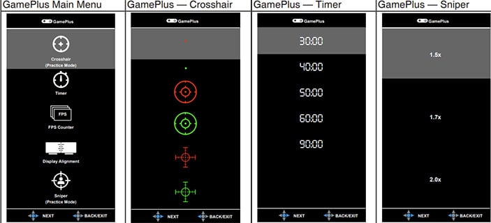 ASUS GamePlus and GameVisual