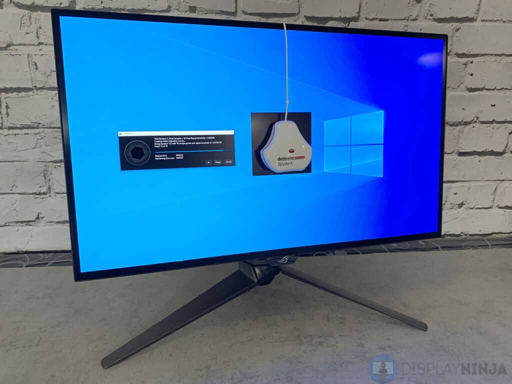 ASUS ROG Swift PG27AQDM And Datacolor SpyderX Pro