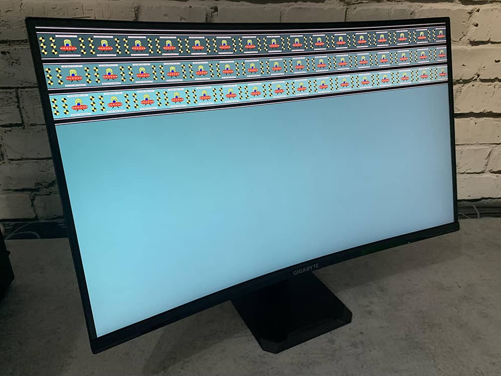 Backlight Strobing test