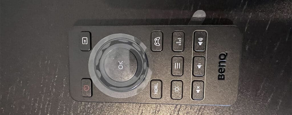 BenQ EX3210U Remote Control