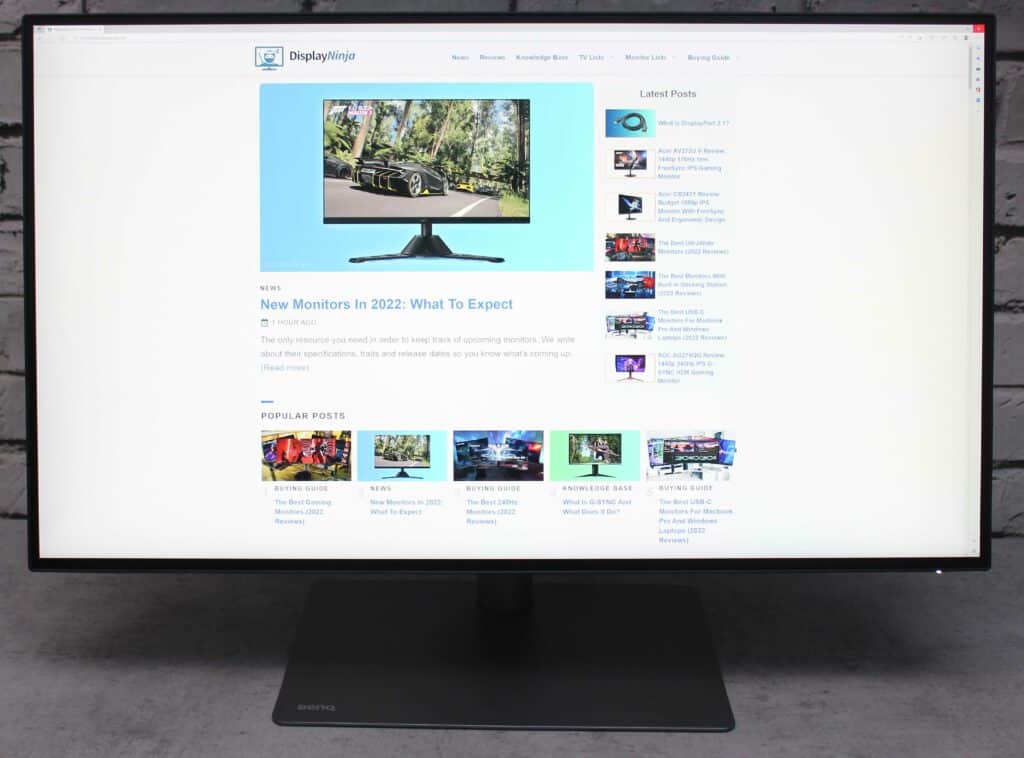 BenQ PD3220U DisplayNinja Review