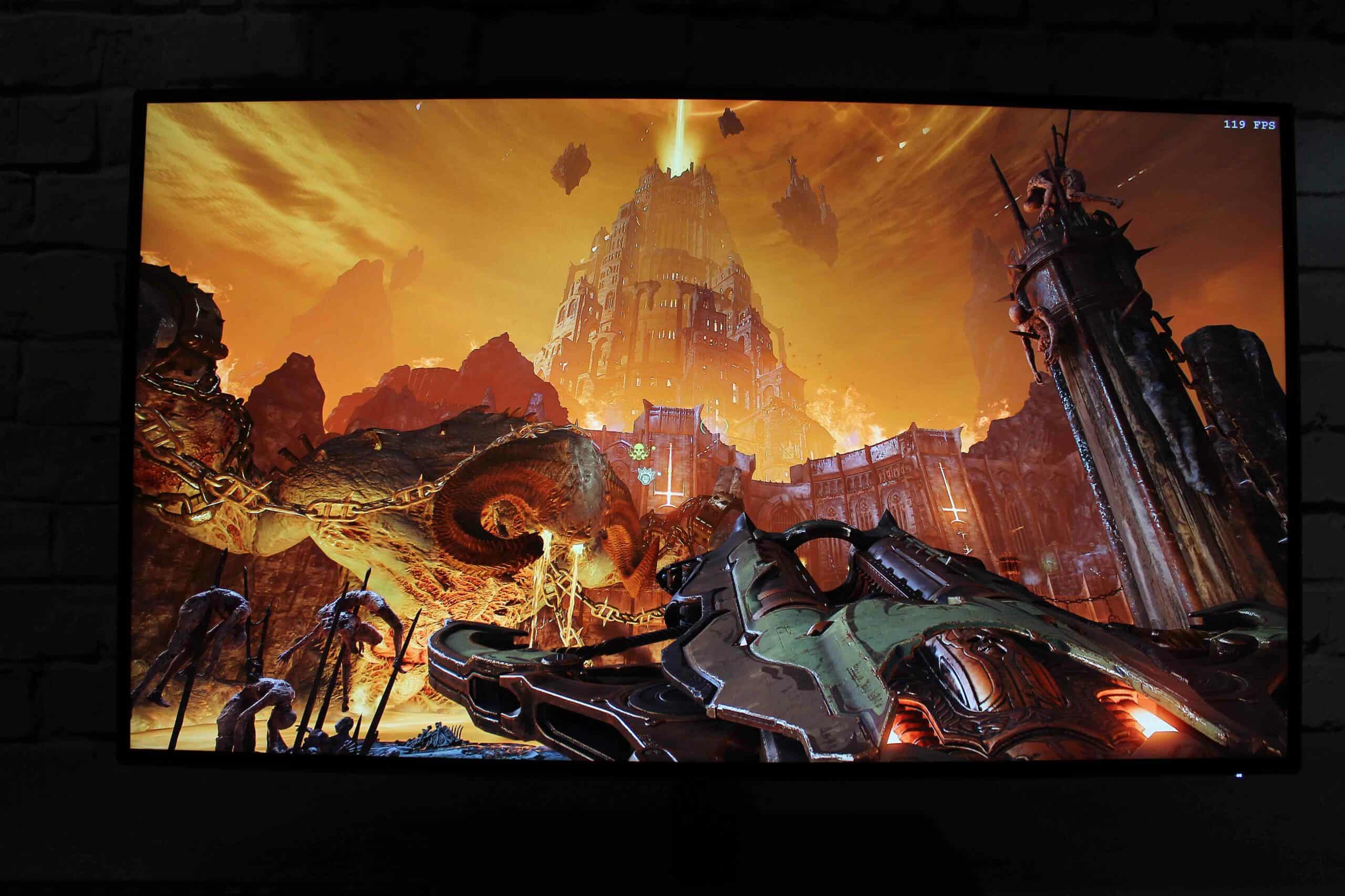 BenQ PD3220U HDR Doom Eternal