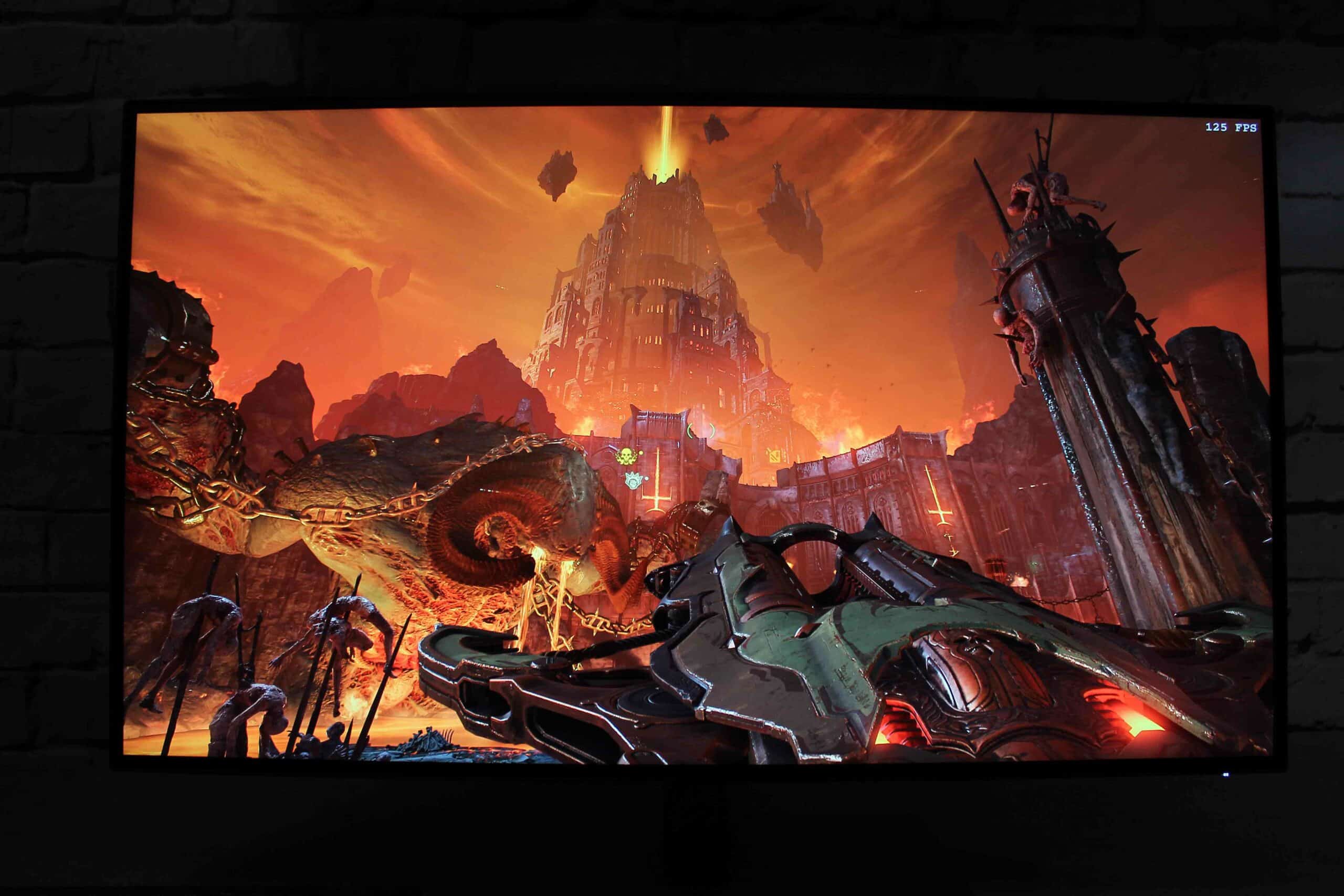 BenQ PD3220U SDR Doom Eternal
