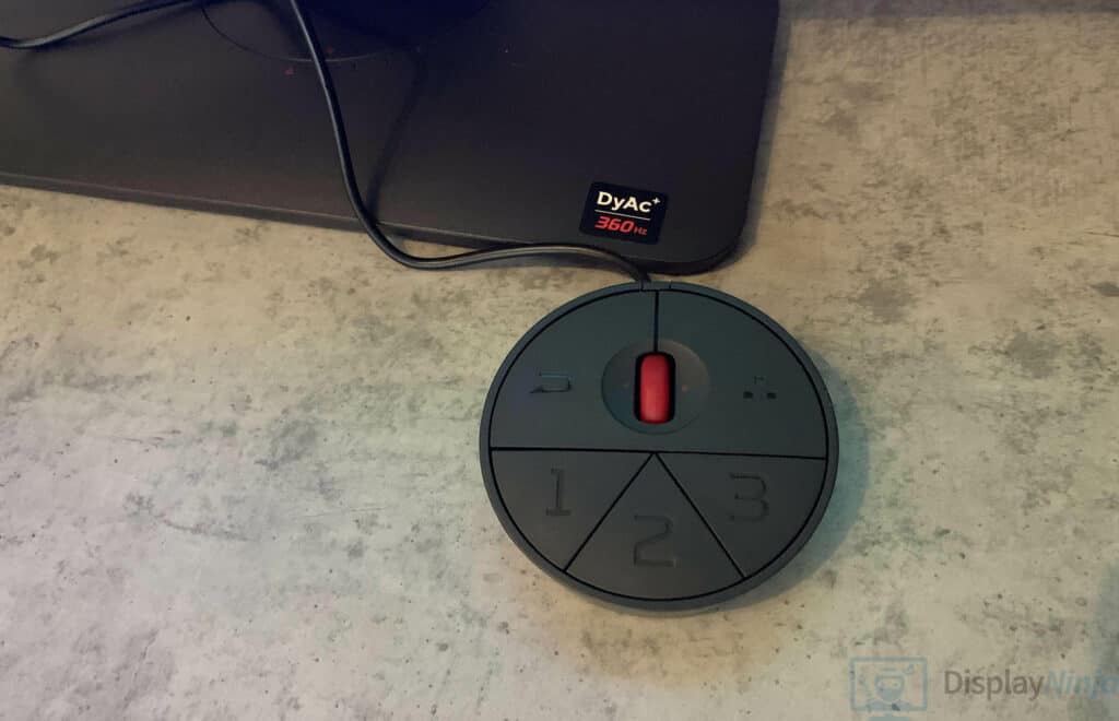 BenQ ZOWIE XL2566K hotkey puck