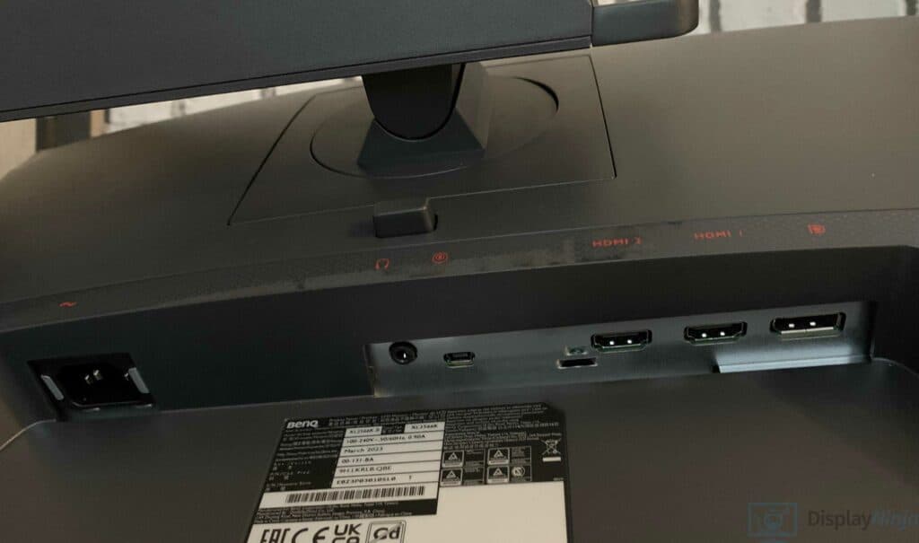 BenQ ZOWIE XL2566K Ports