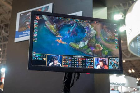 Burning Core OLED Monitor