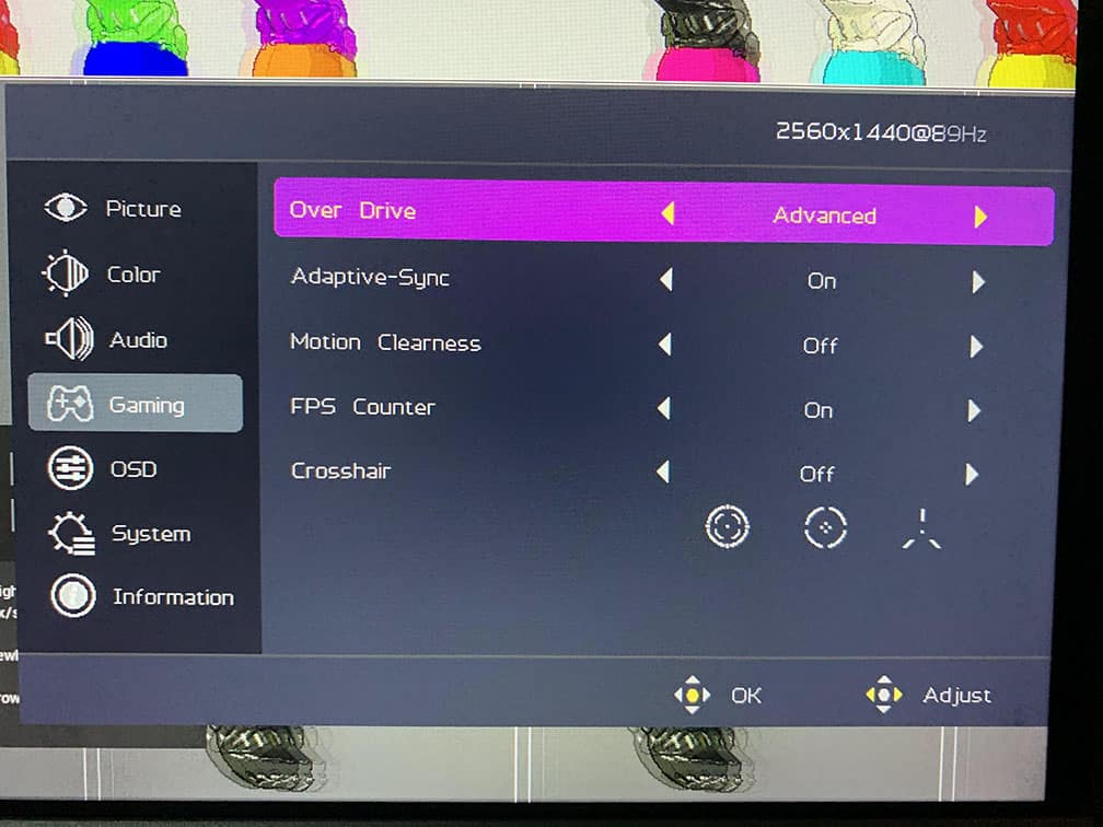 Cooler Master GA271 VRR Overdrive with NVIDIA GPU