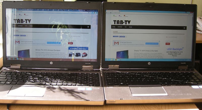 glossy vs matte screen