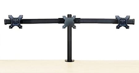 EZM Deluxe 002 0019 Triple Monitor Stand