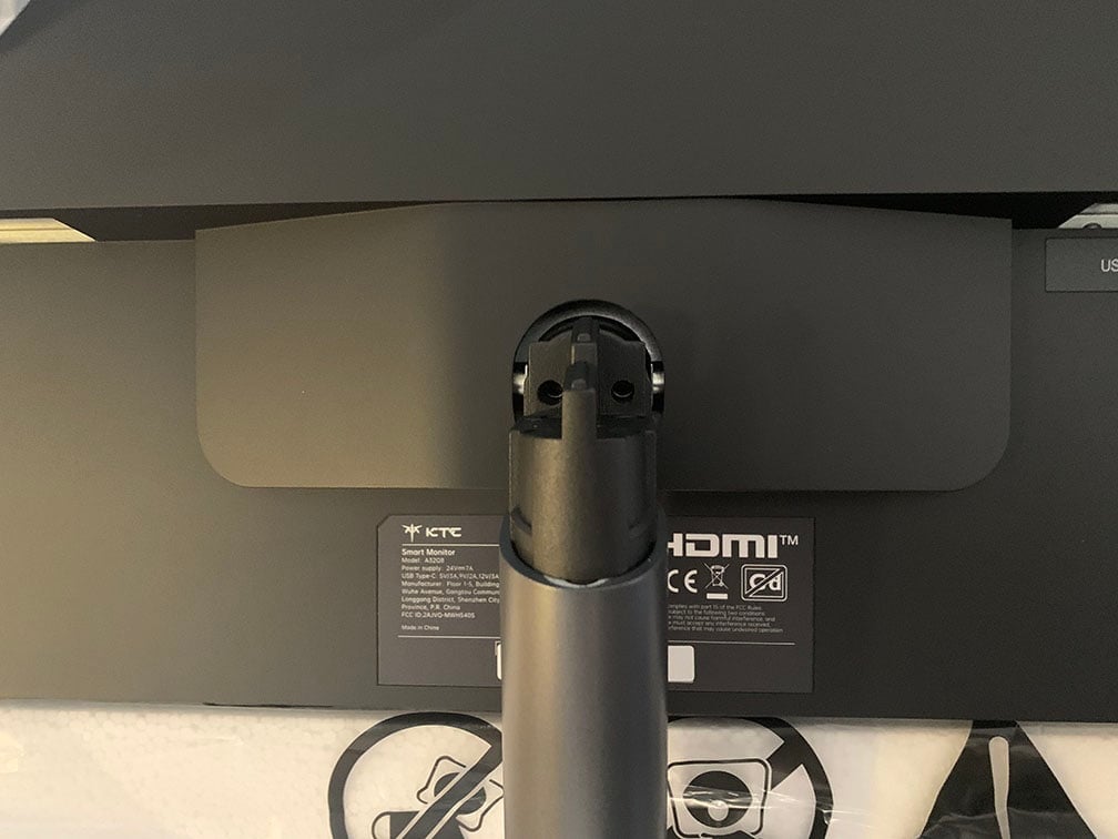 KTC A32Q8 Stand Install Part 1