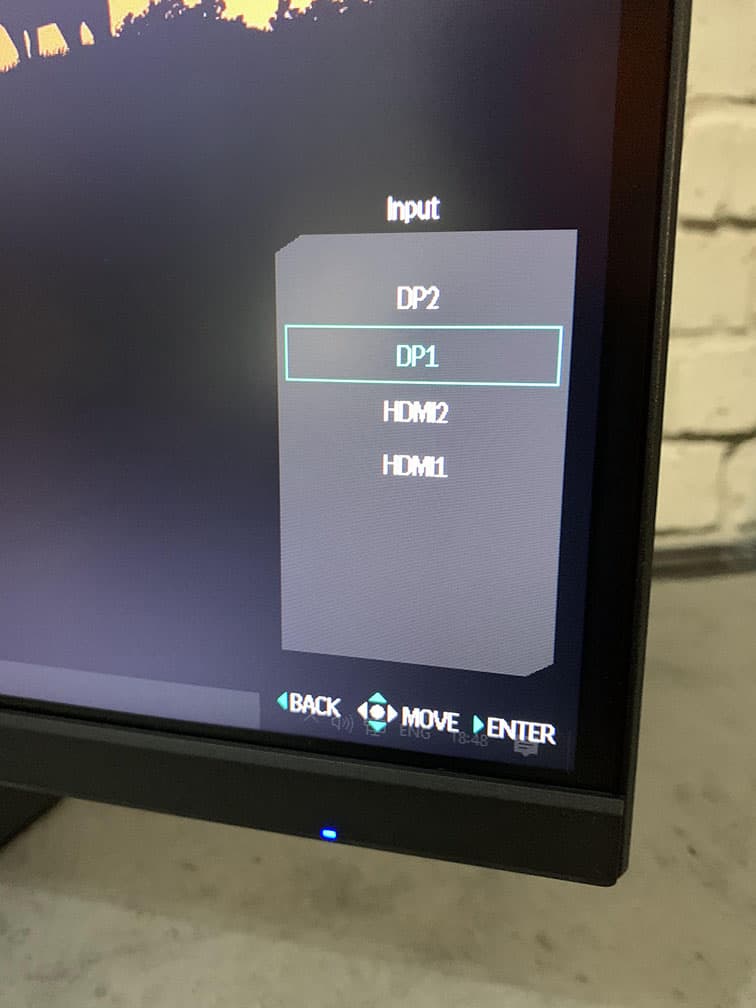 KTC H27T22S Input Selection