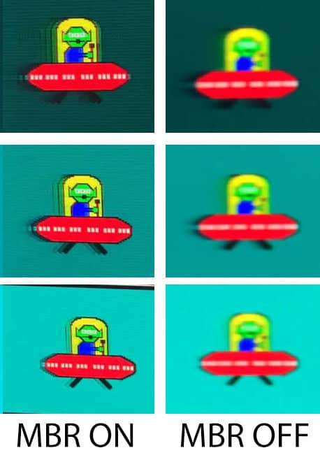 KTC H32S25E MBR ON vs OFF