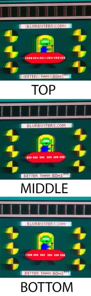 KTC H32S25E MBR Strobe Crosstalk