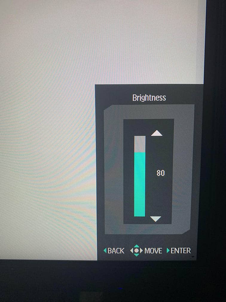 KTC H32S25E OSD Hotkey Brightness