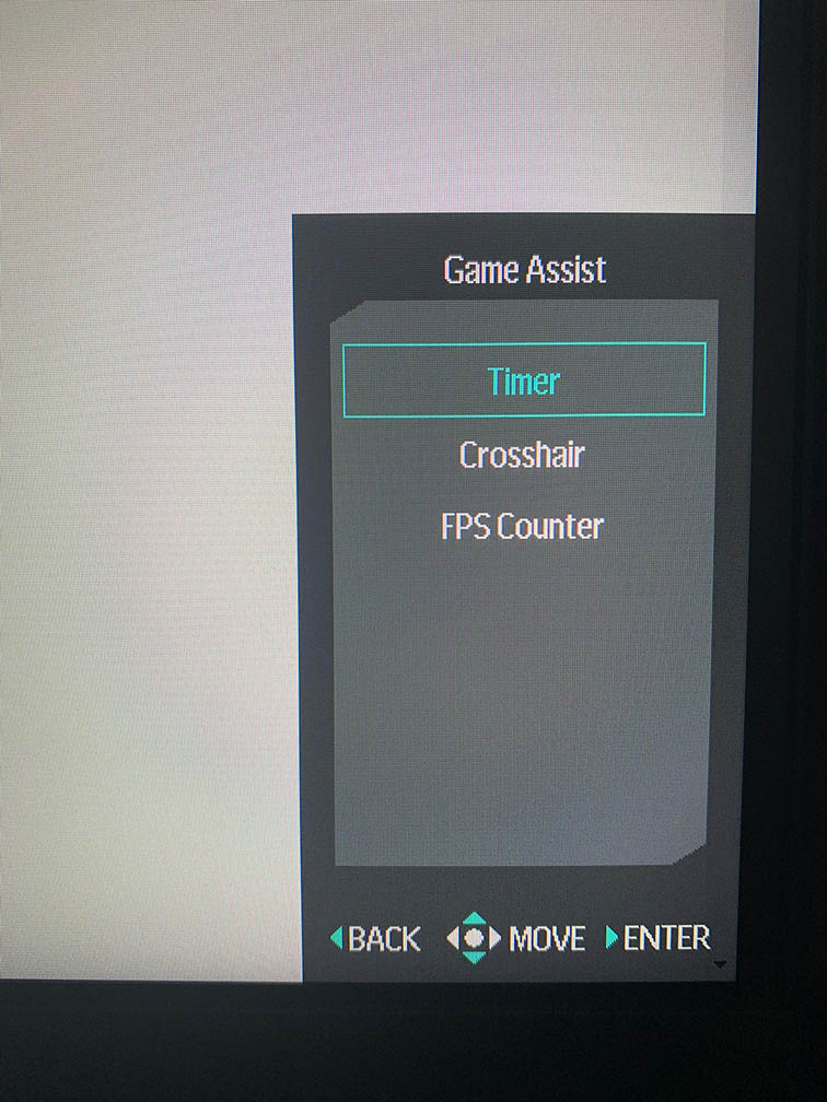 KTC H32S25E OSD Hotkey Game Assist