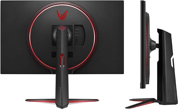 LG 32GN650 Monitor Back