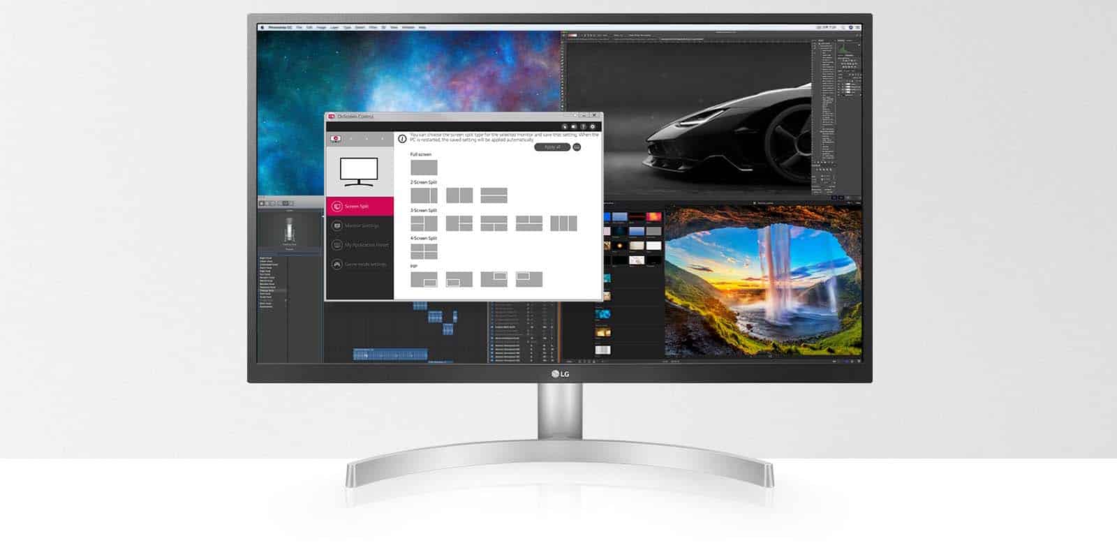 lg 32ul500 monitor on screen control