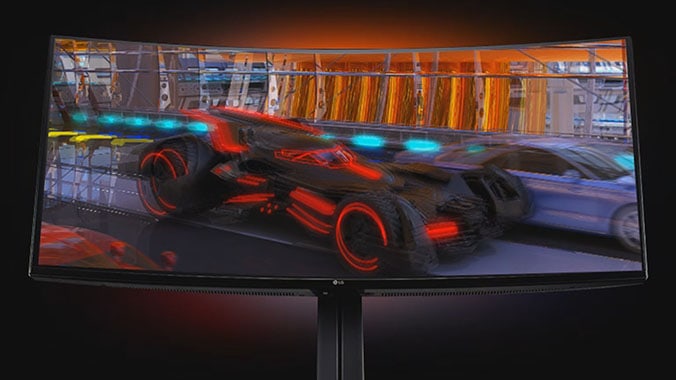 LG 34GP950G Sphere Lighting