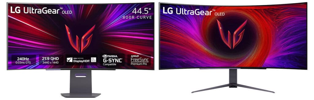 LG 45GS95QE vs 45GS96QB