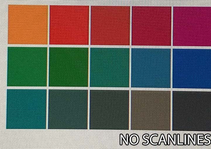 Monitor No Scanlines