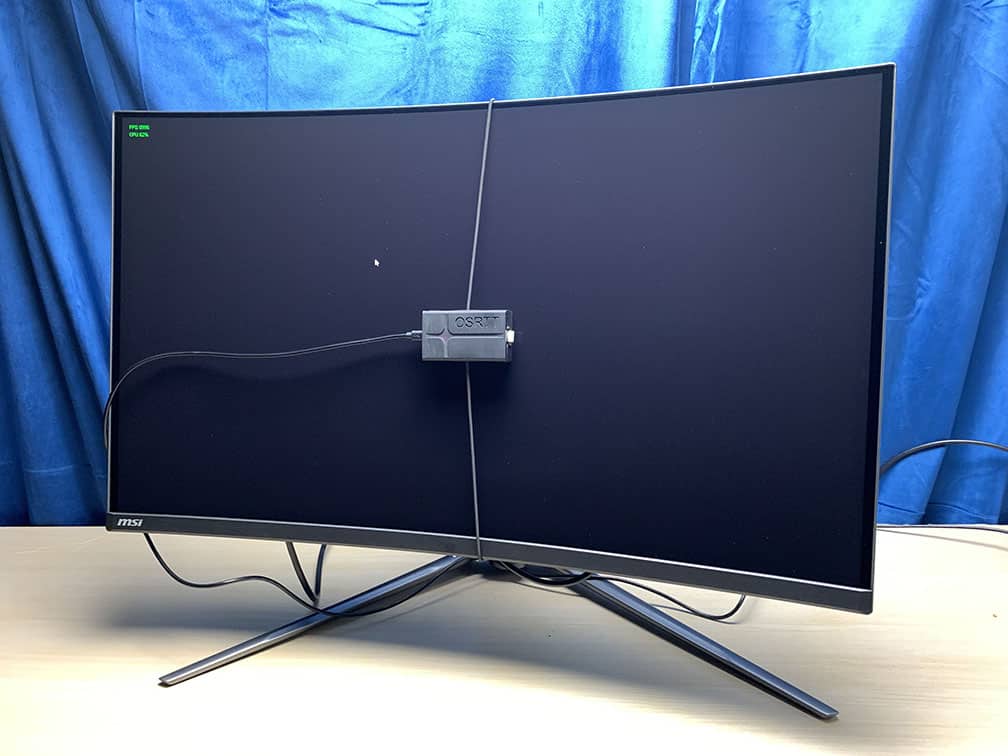 MSI MPG 321CURX and OSRTT