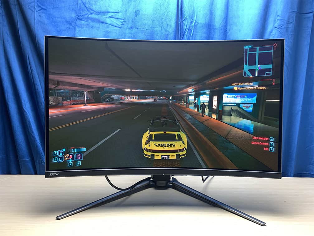 MSI MPG 321CURX Features Enh Off