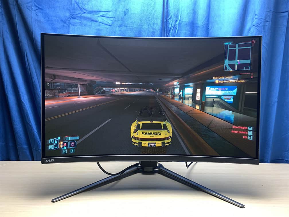 MSI MPG 321CURX Features NV 2