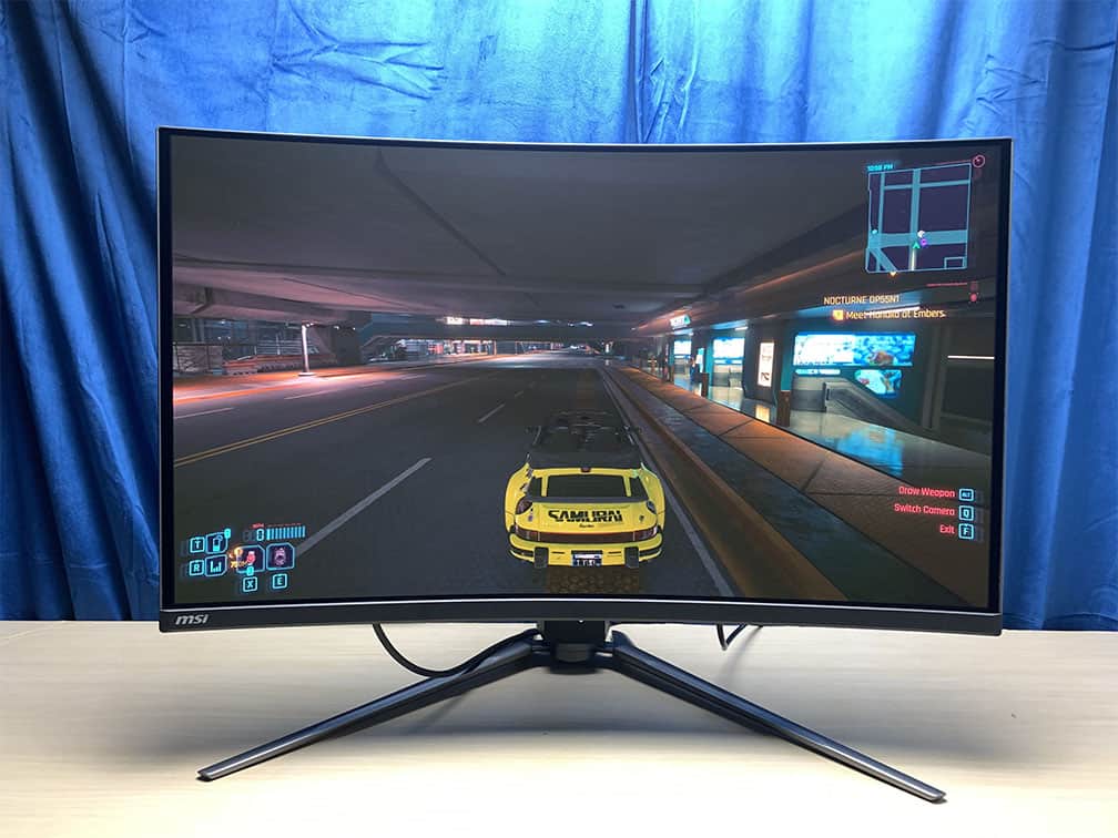 MSI MPG 321CURX Features NV 3