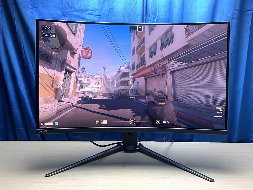 MSI MPG 321CURX Features RR And Timer