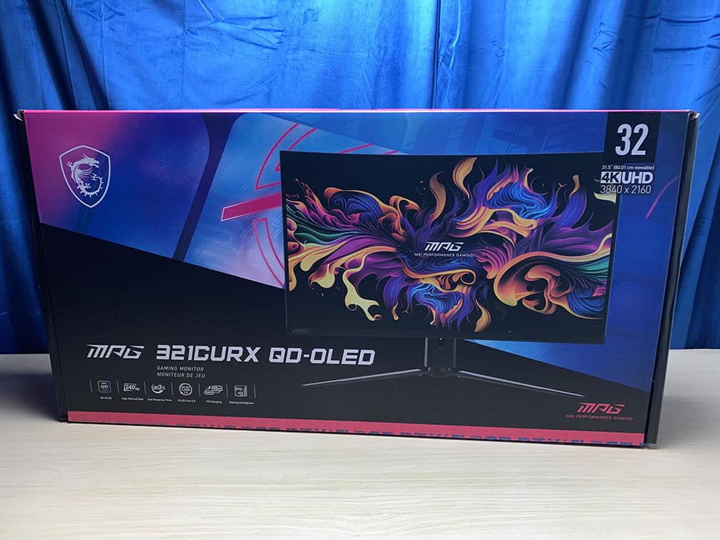 MSI MPG 321CURX Unboxing