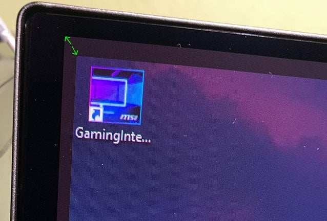 MSI MPG 341CQPX Screen Move Feature 1