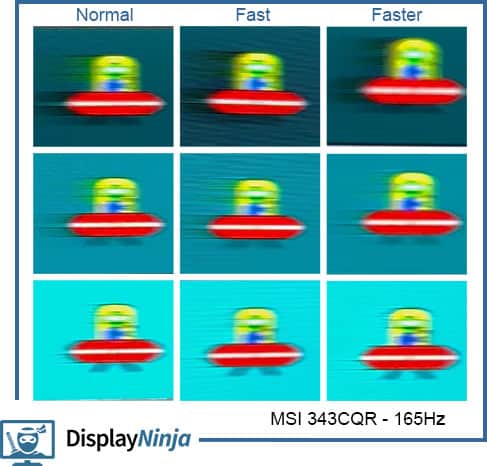 MSI MPG Artymis 343CQR 165Hz Overdrive