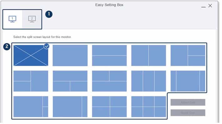 Samsung Easy Setting Box