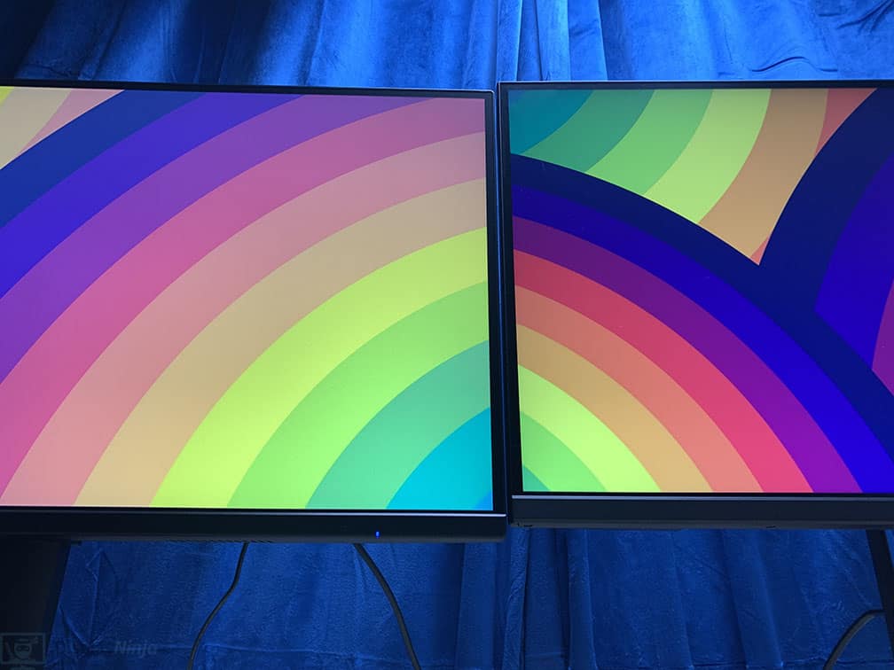 VA vs IPS Viewing Angles Side From Below