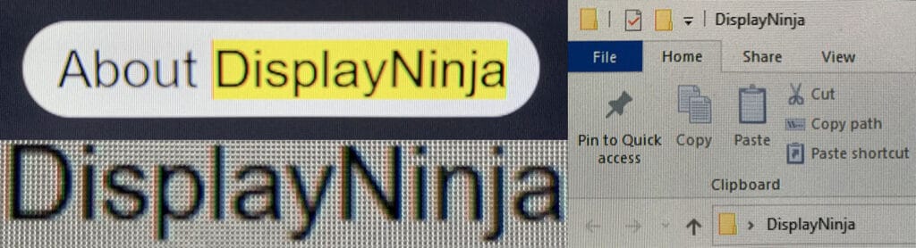 W OLED Subpixel Layout