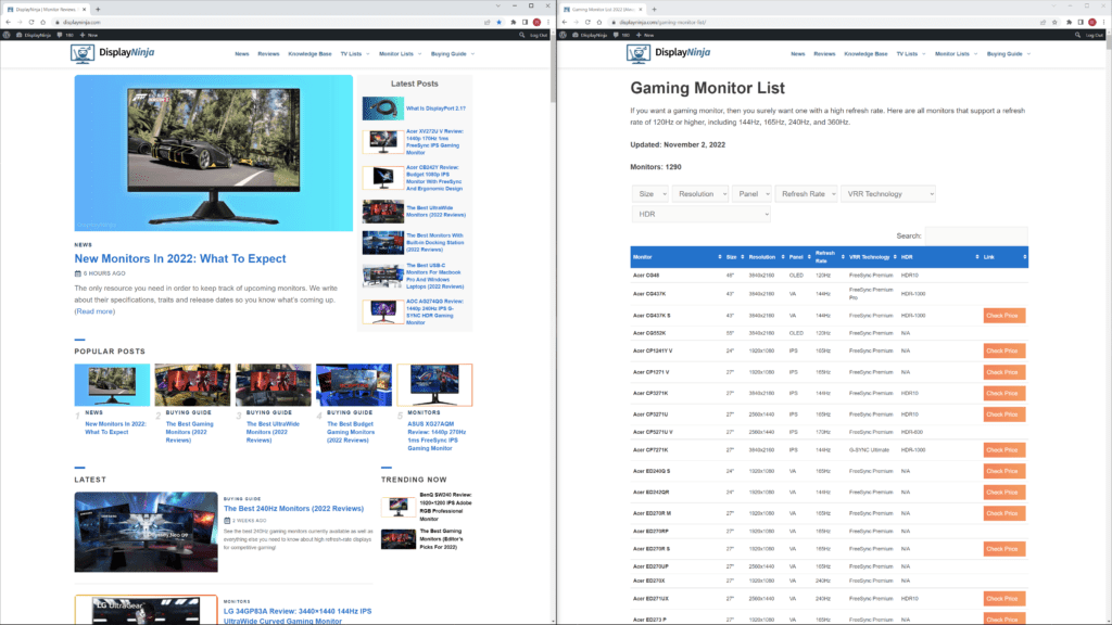 32 inch 4K Monitor 125 Percent Scaling