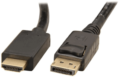 displayport and hdmi connector
