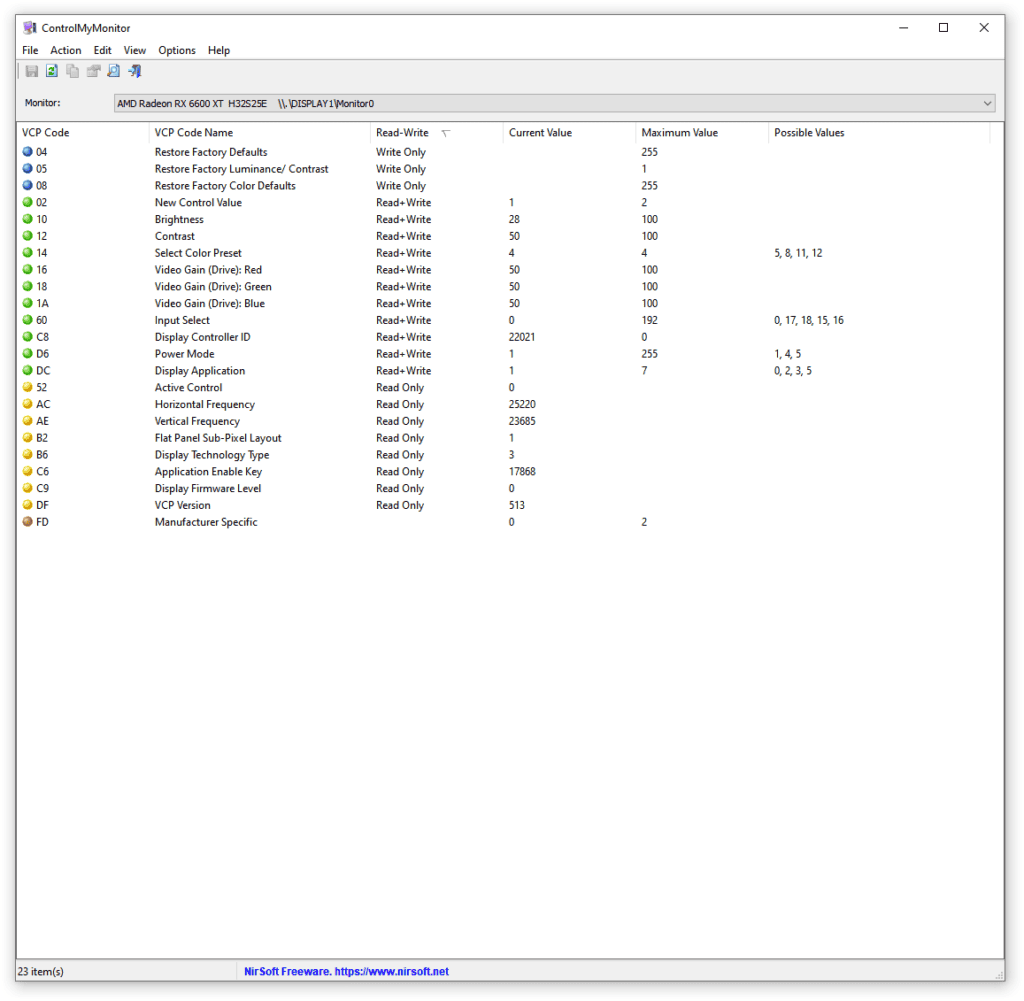 KTC H32S25E DDC CI Support