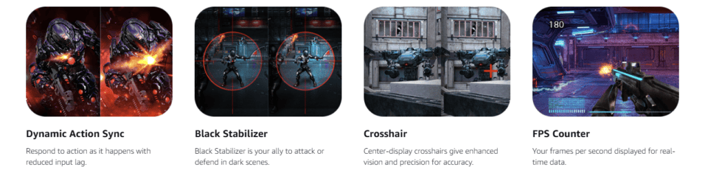 LG 32GS60QC Monitor Features