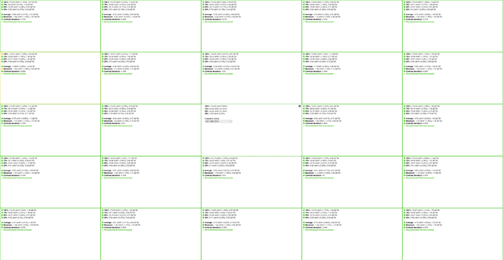 MSI MPG 321CURX Image uniformity